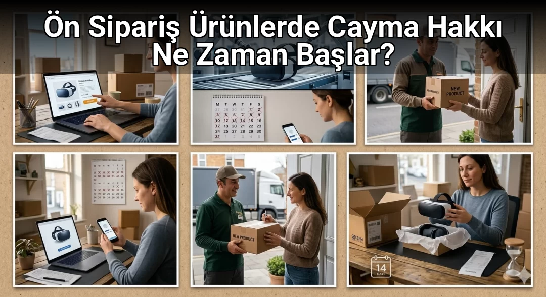 Ön Sipariş Ürünlerde Cayma Hakkı Ne Zaman Başlar?